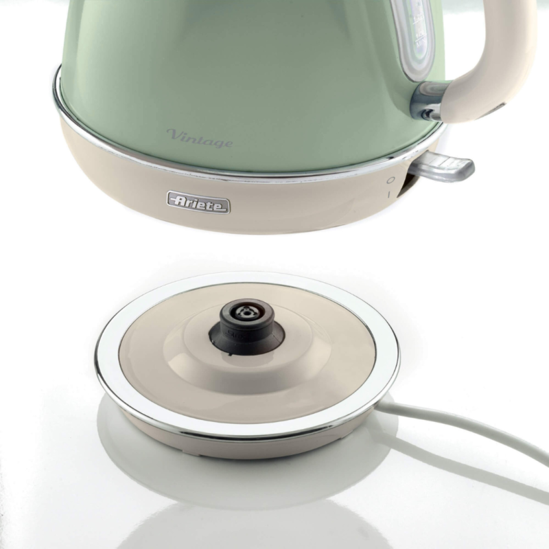 HERVIDOR DE AGUA 1.7L CREMA/VERDE - Imagen 3