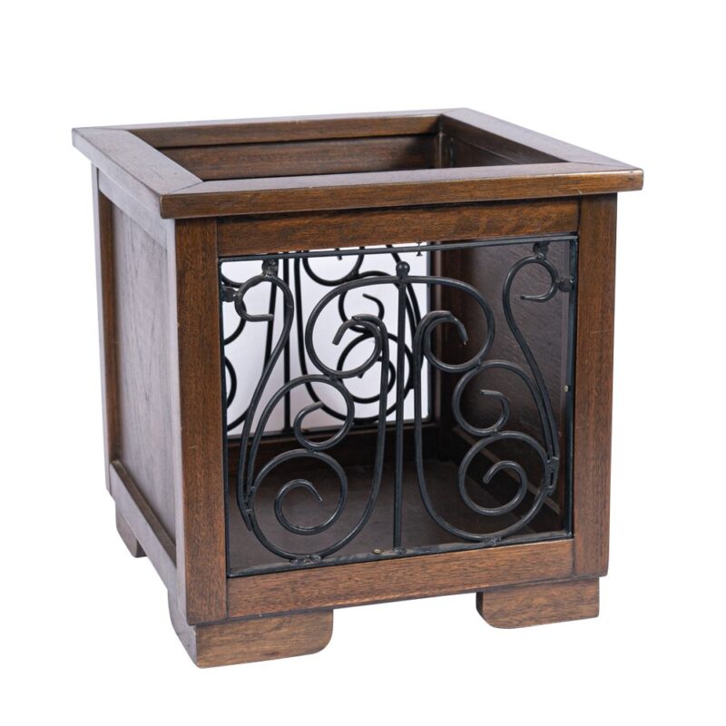 PORTA PLANTERA DE MADERA