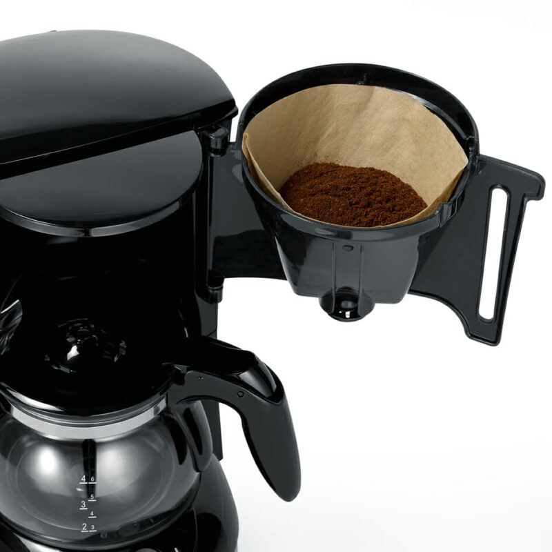 CAFETERA NEGRA 4 TAZAS - Imagen 5
