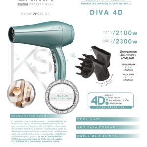 Secador GA.MA Diva 4D Kera-Shine - Imagen 3
