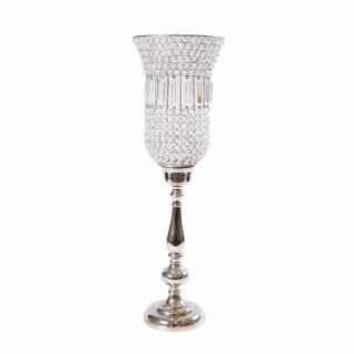 VELERO GRANDE DE CRISTAL/METAL