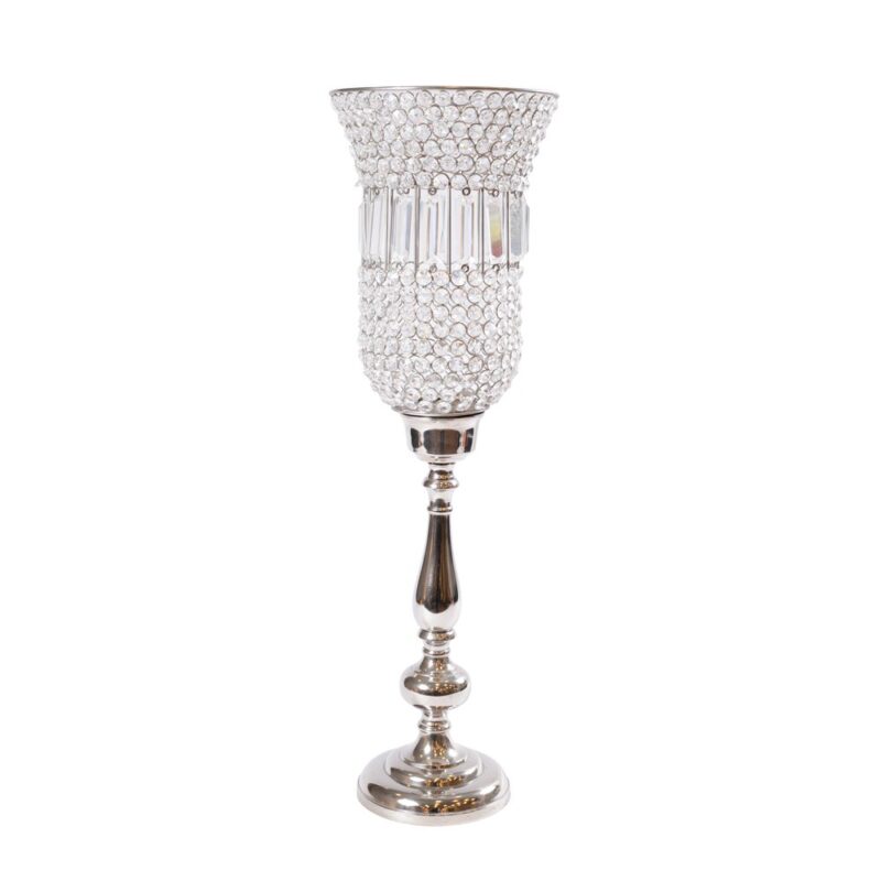 VELERO GRANDE DE CRISTAL/METAL