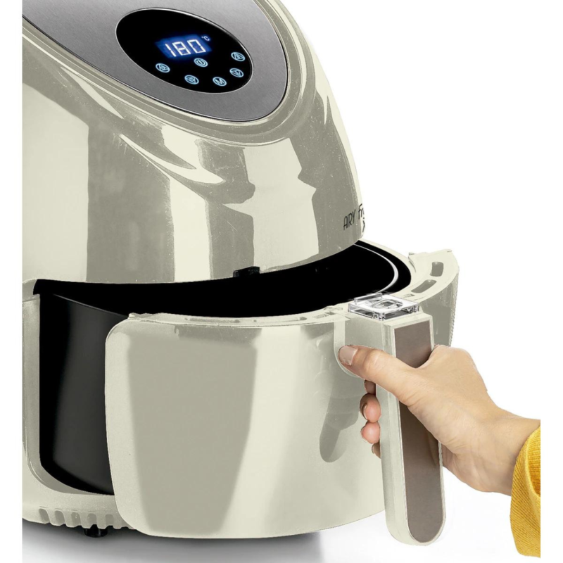 Air Fryer Ariete DIG.5.5L BEIGE/PLATA - Imagen 2