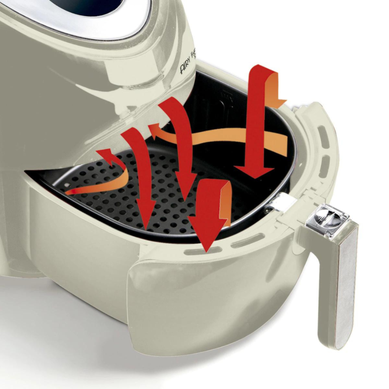 Air Fryer Ariete DIG.5.5L BEIGE/PLATA - Imagen 3