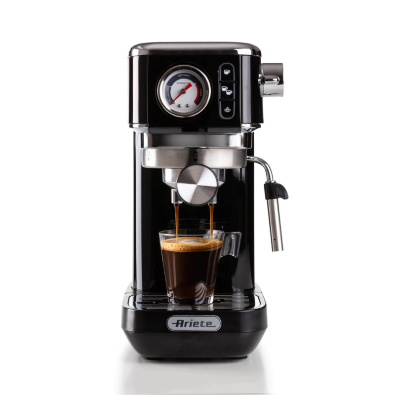 CAFETERA ARIETE ESPRESSO SLIM NEGRO - Imagen 3