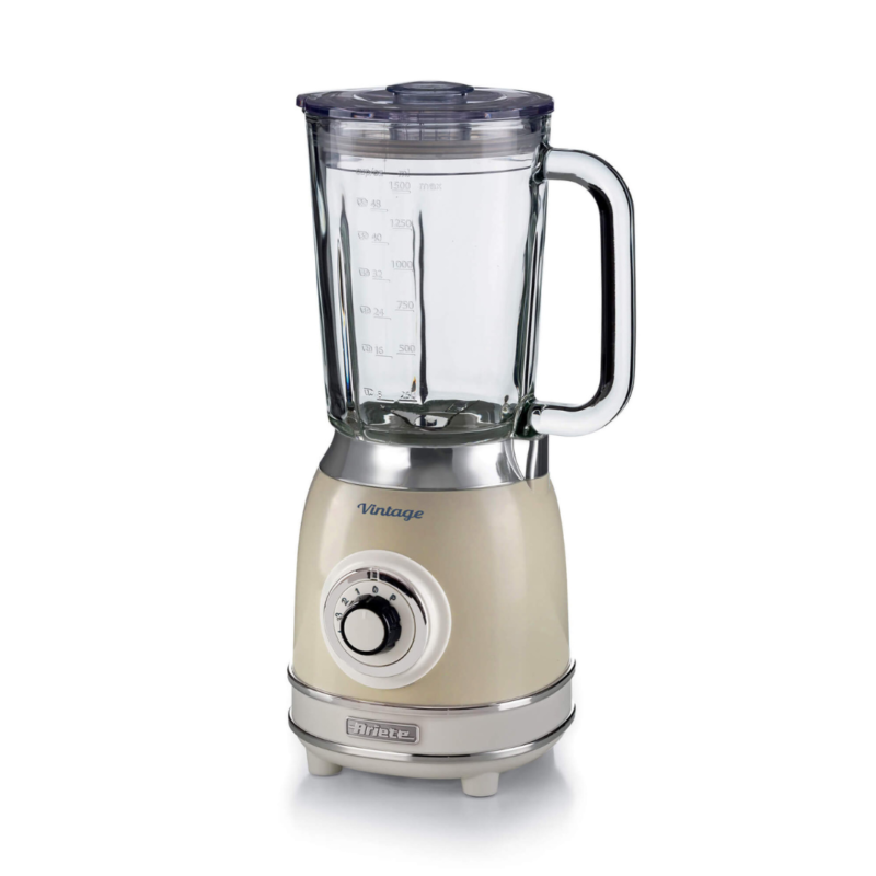 LICUADORA ARIETE VASO VIDRIO CREMA/BEIGE