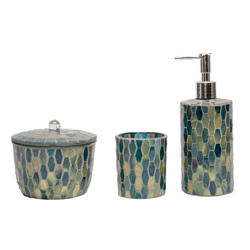 JGO. ACCESORIO p/BAÑO 3 pzas