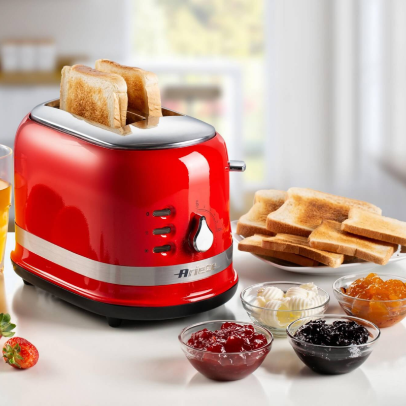 TOSTADORA ARIETE ROJA - MODERNA - Imagen 2