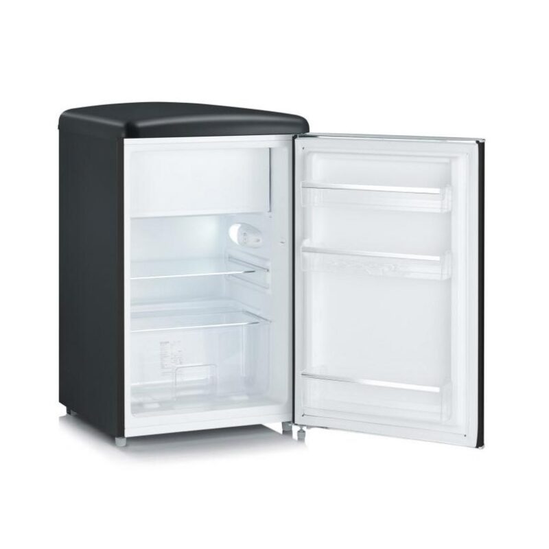 Heladerita Color Negro Opaco Con Freezer - Imagen 2