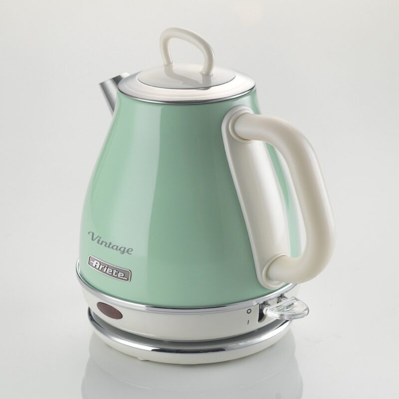 Hervidor De Agua 1 Ltr Crema/Verde - Imagen 2