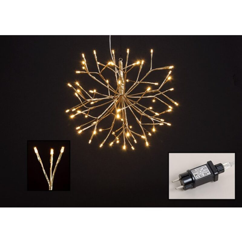 Guirnalda 72 Luces Led Int/Ext 40 Cms