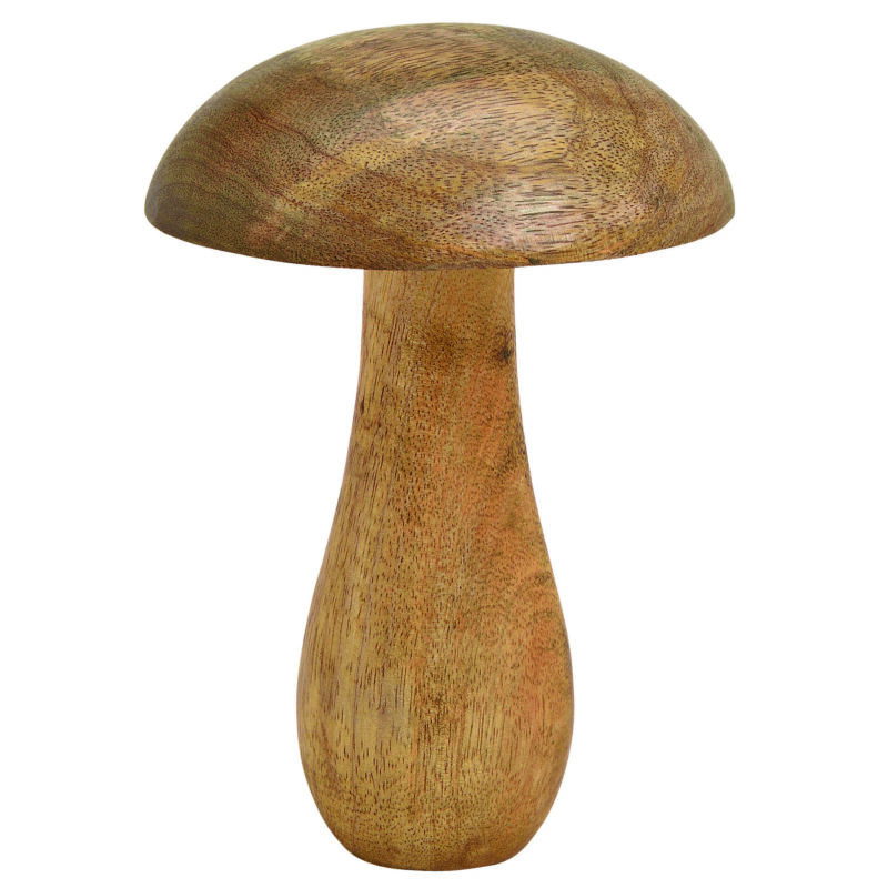 Hongo Madera Marron 12X17X12