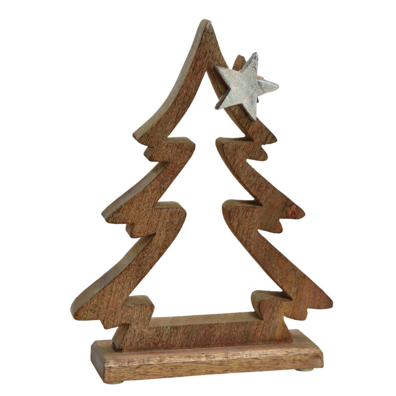Arbol Navideño Dec. Estrella 21X28X6