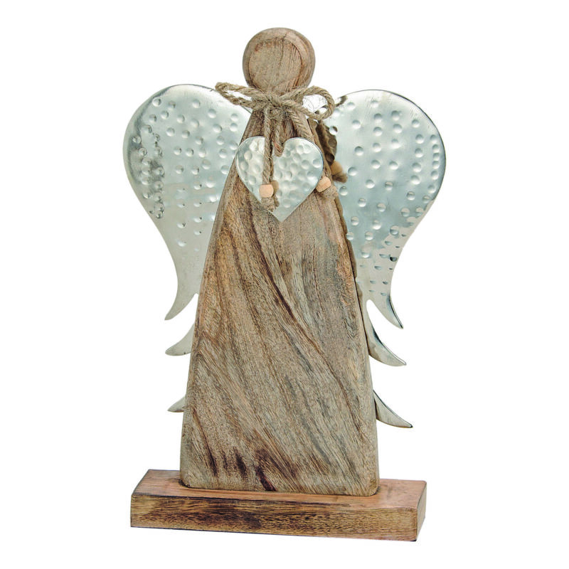 Angel C/Ala De Metal 20X6X31