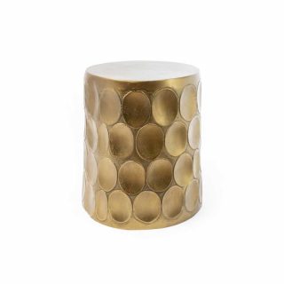 Mesa Lateral Volumen Dorado