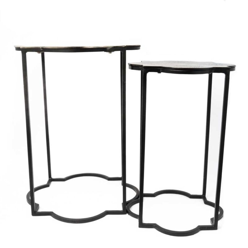 Mesa Lateral Estilo Nido Victoria 2 Piezas