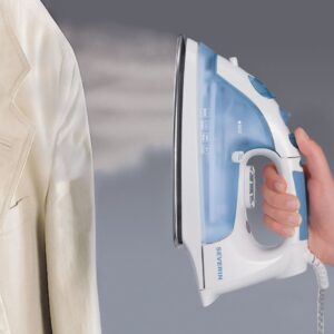 Plancha Vapor Blanco/Azul 2400W - Imagen 3