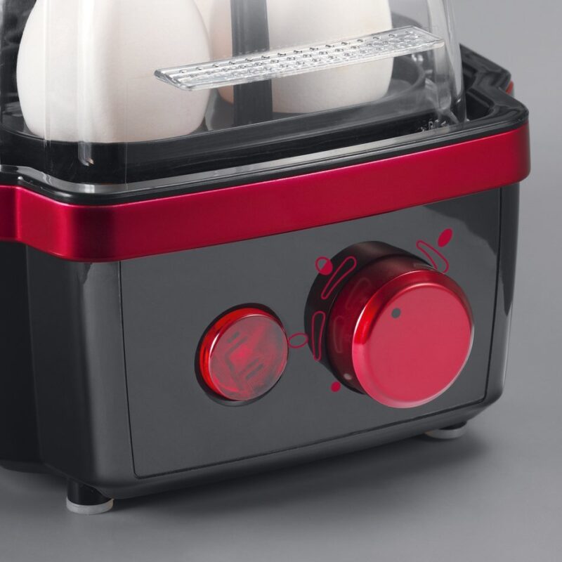 Cocedor De Huevos Rojo - Imagen 2