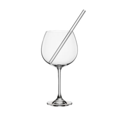 Set Vaso Gin C/Pajilla Bar Select. X 6