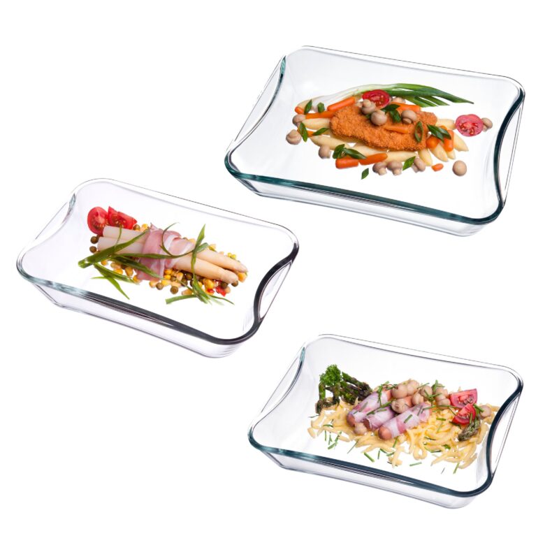 Set Asadera P/Horno Rect.3Pzas Smart T. - Imagen 2