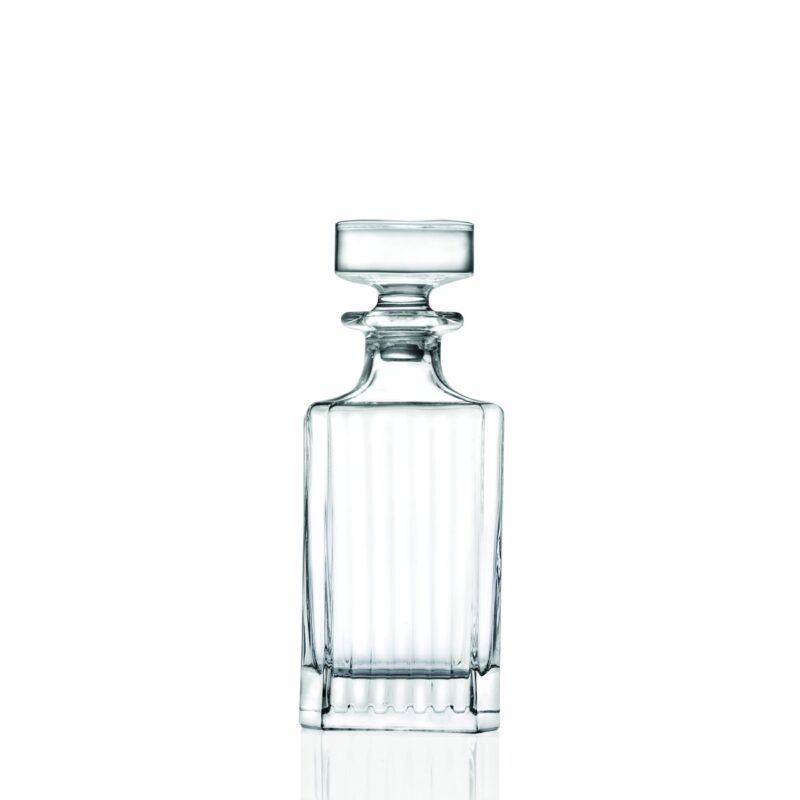Botellón Whisky Timeless Con Tapa Cuadrada