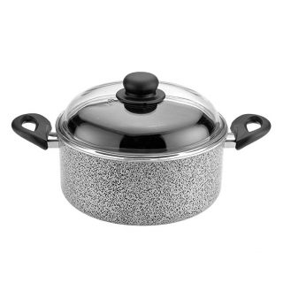 Cacerola Baja Tapa Vidrio 26 Cm.