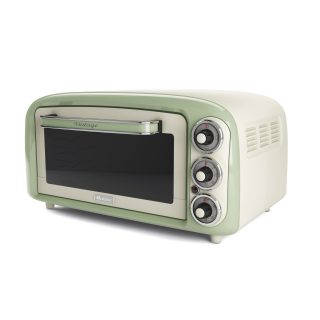Horno Vintage 18 litros crema/verde