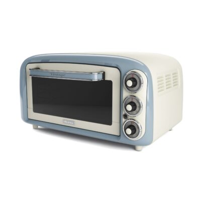 Horno Vintage crema/azul 18 Ltrs