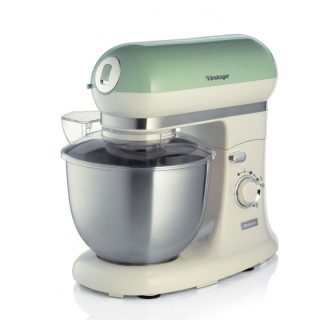 Batidora Vintage crema/verde