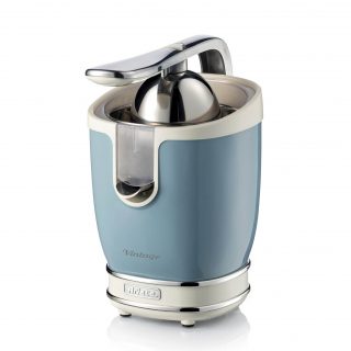 Exprimidor De Frutas Color Crema/Azul