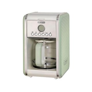 Cafetera Color Crema/Verde