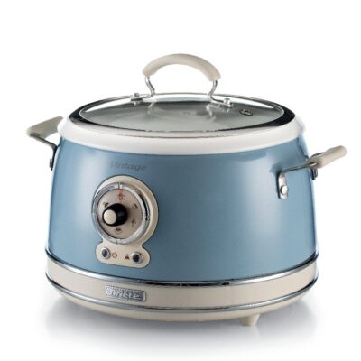 SLOW COOKER-RICE COOKER CREMA/AZUL