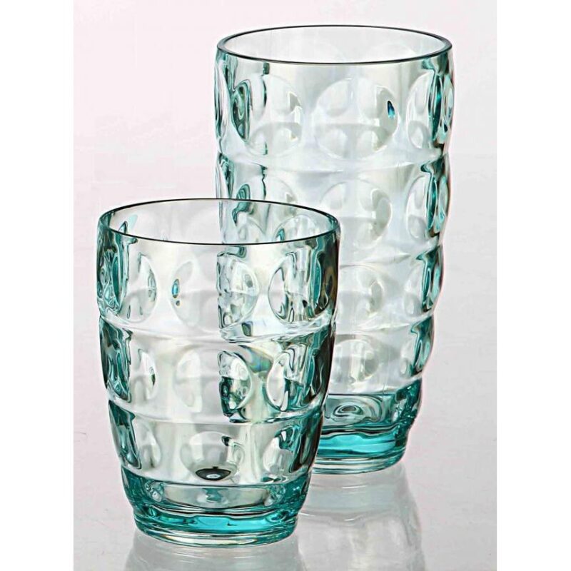 Vaso Alto Acrilico Verde