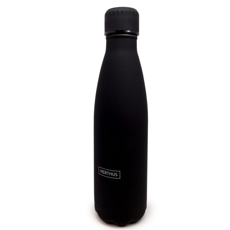 Botella Termica Acero Negro
