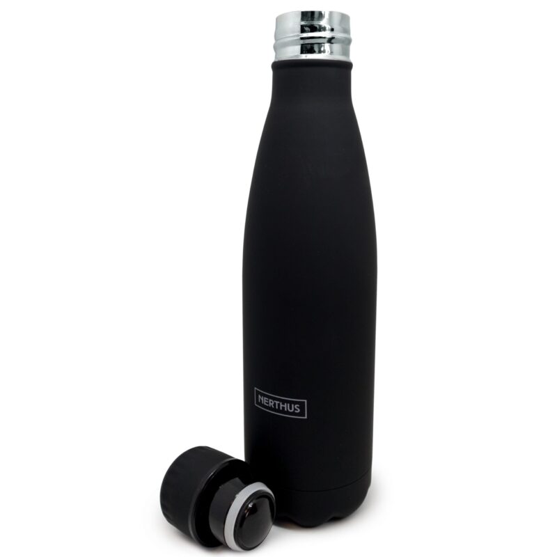 Botella Termica Acero Negro - Imagen 2
