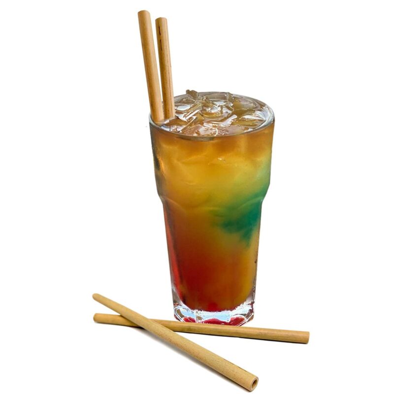 Pajitas Coctel De Bamboo