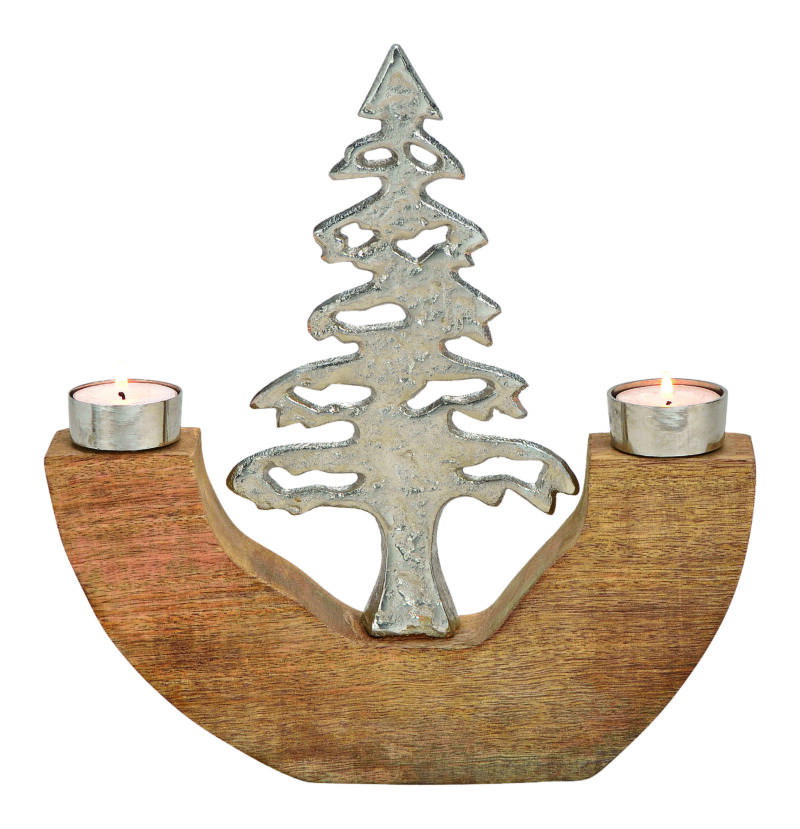 Velero C/Arbolito Navideno 26X29X4