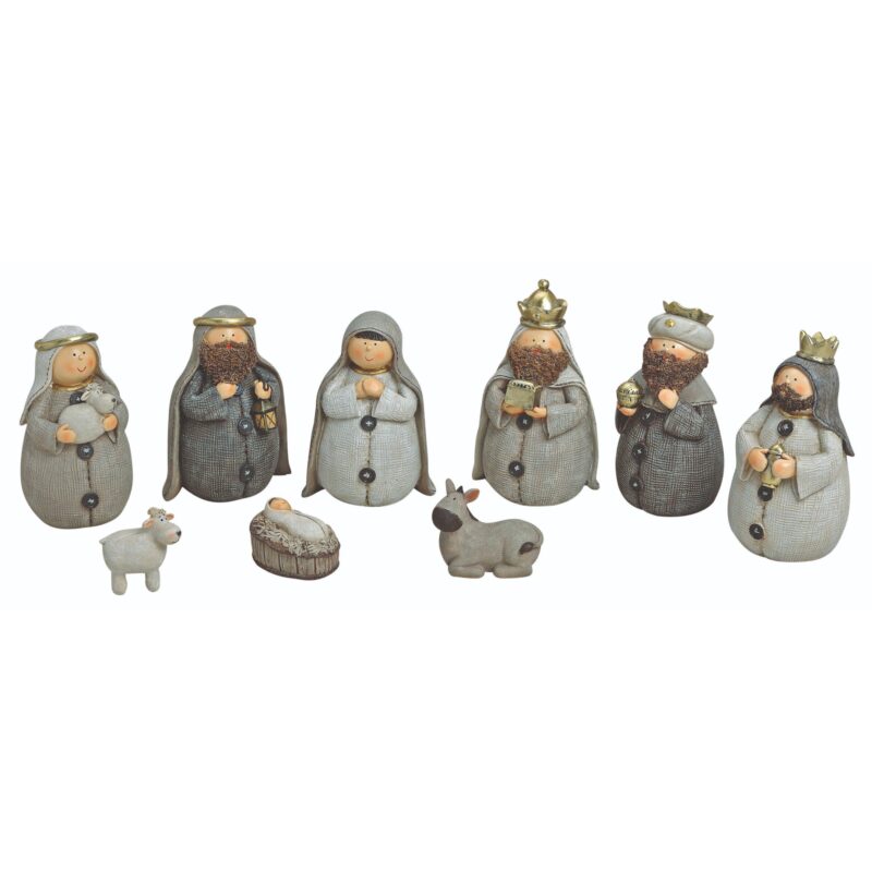 Pesebre 9 Pzas
