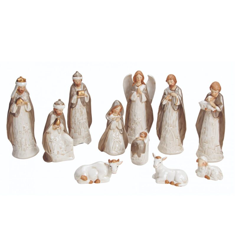 Pesebre Porcelana 11Pzas