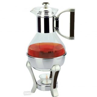 Cafetera Inox Perle C/Calentador