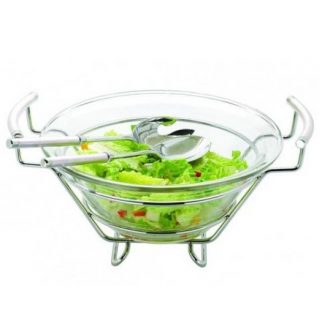 Ensaladera Perle 30 Cms C/Cubiertos