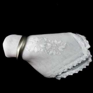 Jgo. 6 Anillos Servilleta Perlado