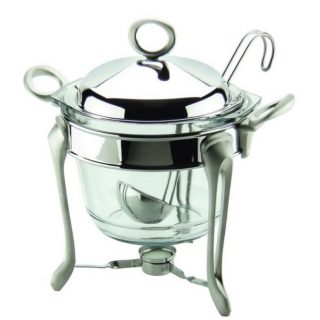 Calentador Sopa Inox 4Ltrs C/Cucharon