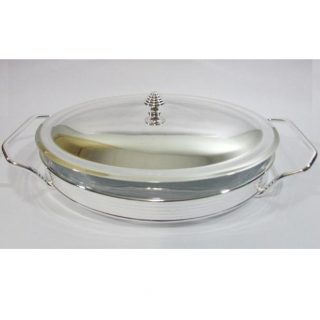 Porta Pirex Oval Folio 3 Ltrs