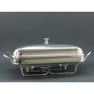 P.Pirex Rect. Celeste C/Calent.C/Boton