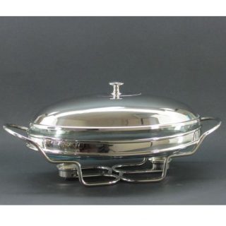 P. Pirex Oval Celeste C/Calent C/Boton