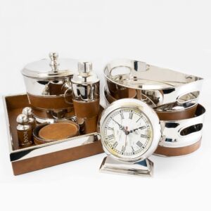 Champagnera Inox Con Detalle De Cuero - Imagen 2