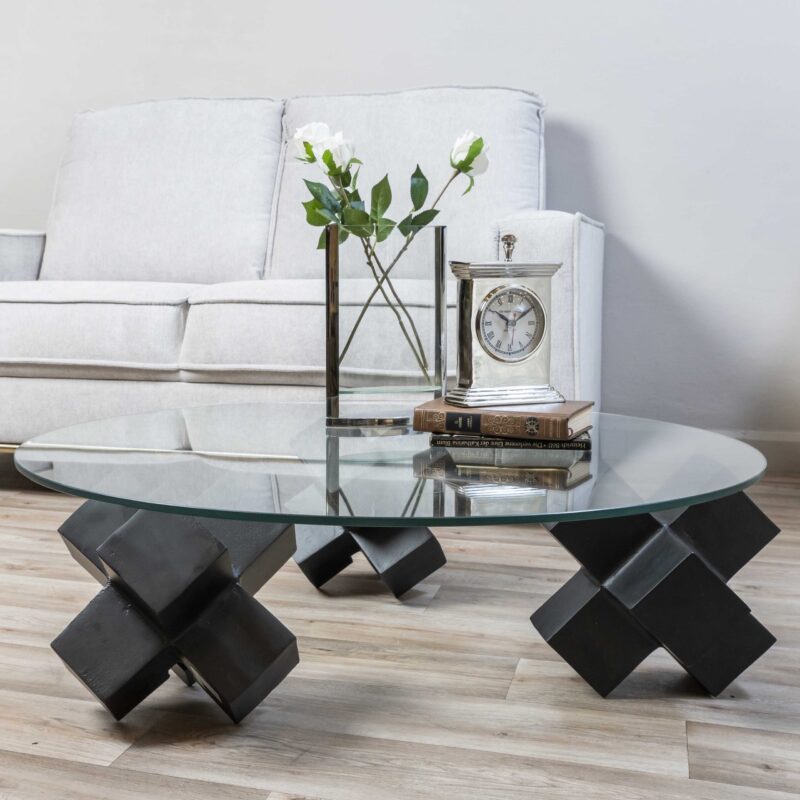 Reloj De Mesa Plateado - Imagen 4