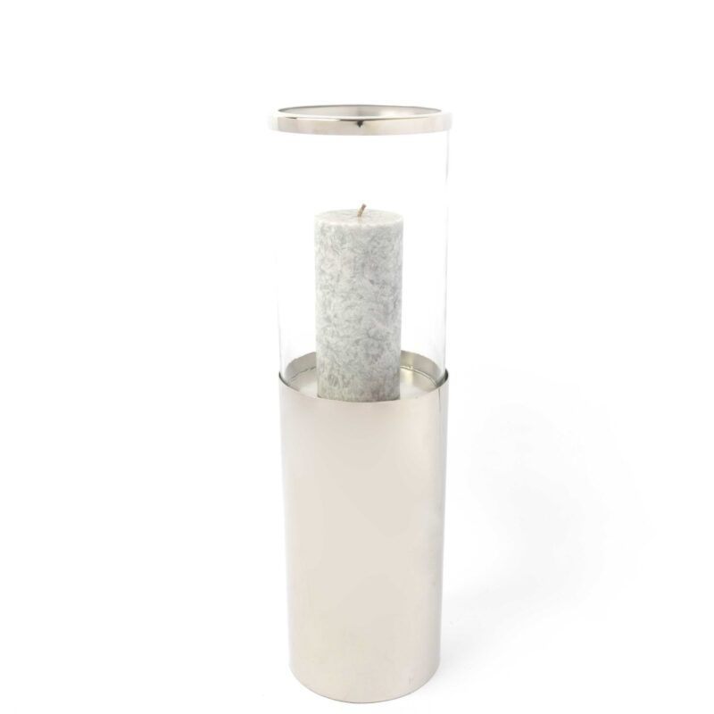 Velero Grande Con Base De Metal Lisa