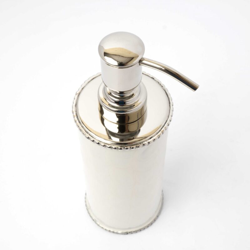 Dispensador De Jabon Con Textura Beige - Imagen 2